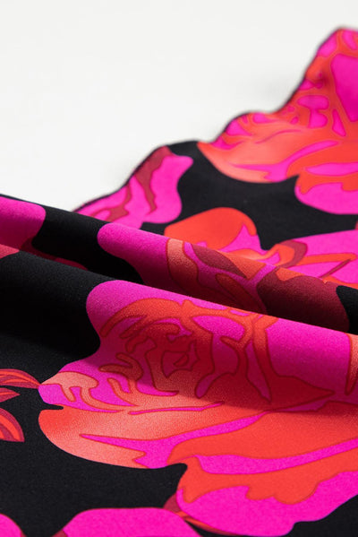 Fleur™ | Wikkel Mini - jurk met Ruches - JURKJESWINKELTJE