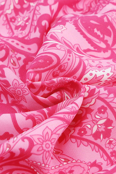 Tirza™ | Boho Ruffle Maxi Jurk met Paisley Print - JURKJESWINKELTJE